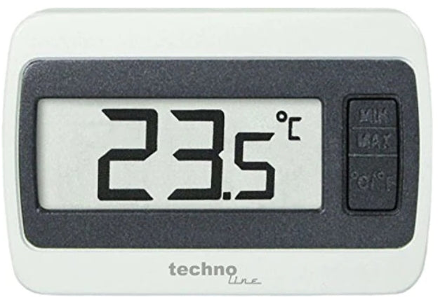 TECHNO LINE Termometro digitale con memoria minima-massima - Digital thermometer with minimum-maximum memory WS7002 Armbanduhr