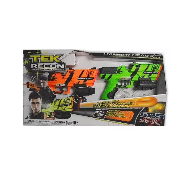 Tek Recon, Hammer Head Battle, Spielzeugpistole, Für Jungen, 8+ jahre