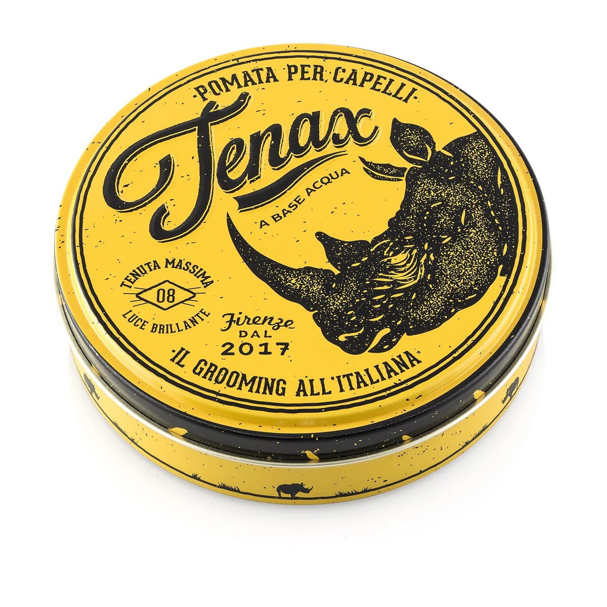 Tenax, No8 Extra Strong, Haarstyling-Pomade, Extra starker Halt, 125 ml