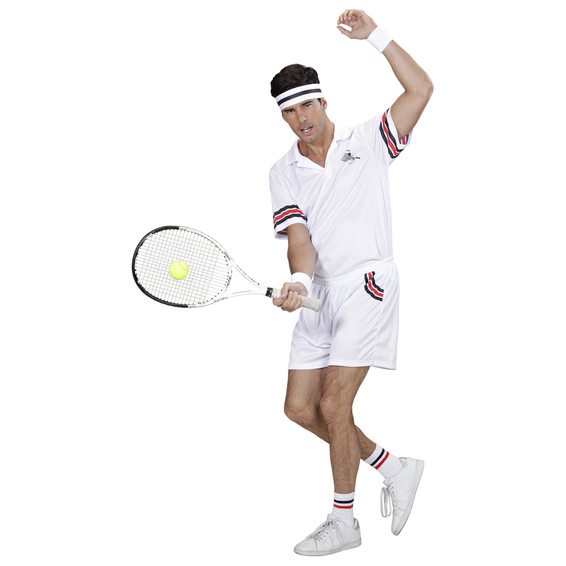 "TENNISSPIELER" (T- Shirt, Hose, Schweißband) – Ansicht 3