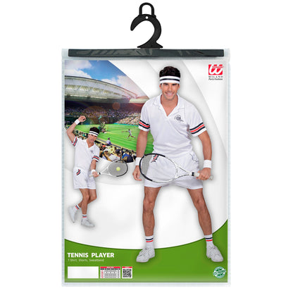 "TENNISSPIELER" (T- Shirt, Hose, Schweißband) – Ansicht 5