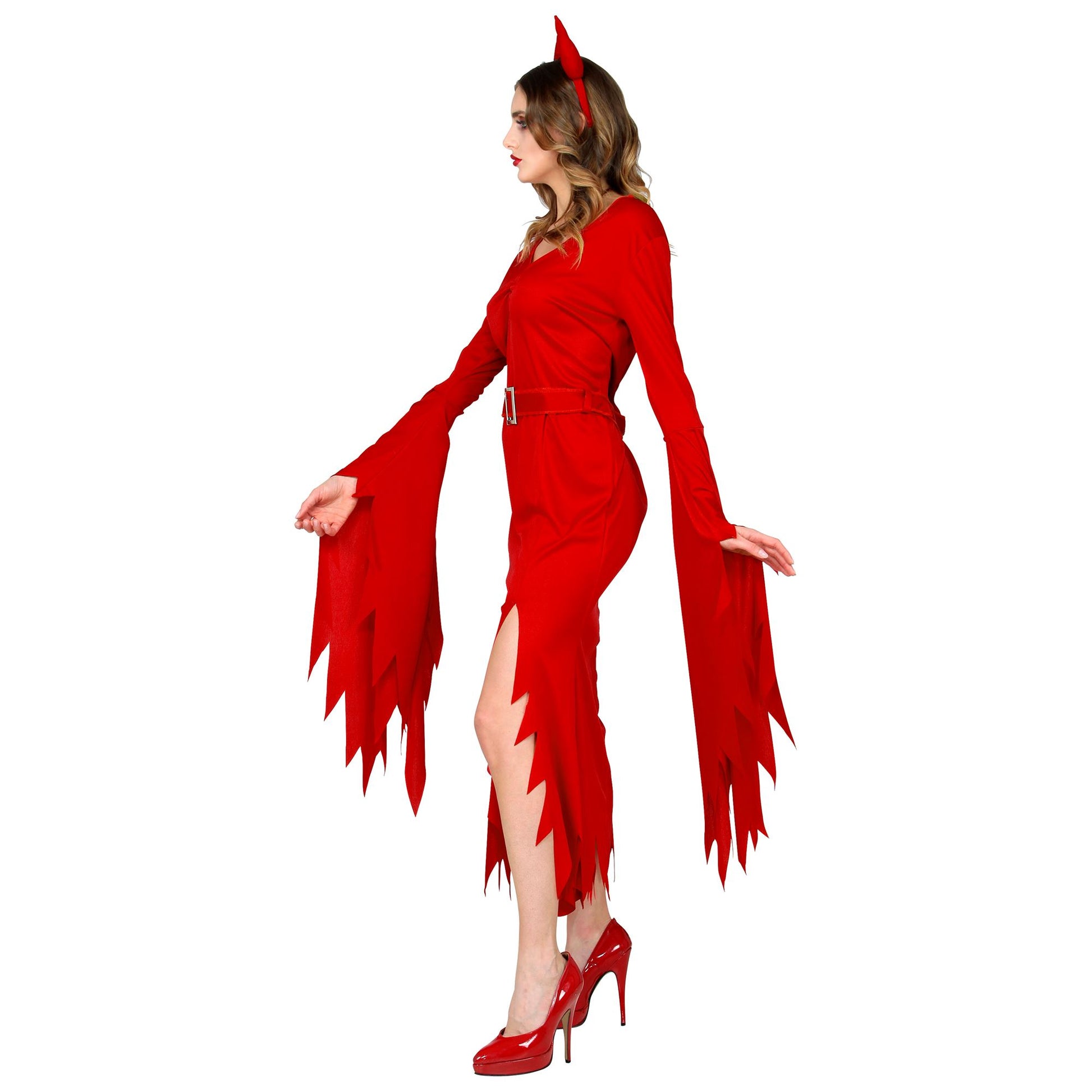 "TEUFEL" (Kleid, Gürtel, Teufelshörner) – Ansicht 4