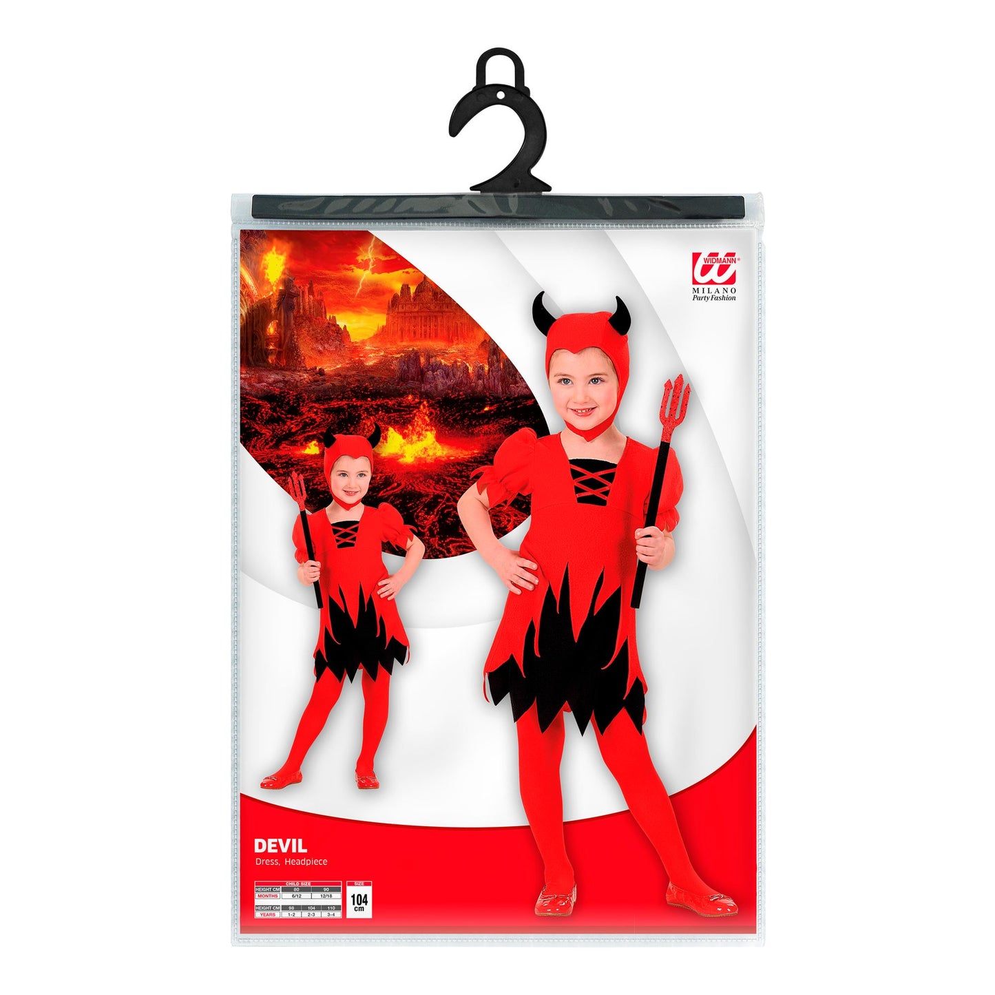 "TEUFELCHEN" (Kleid, Kopfbedeckung) – Ansicht 3
