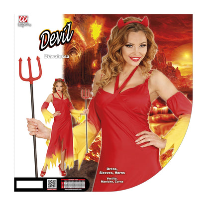 "TEUFELIN" (Kleid, Ärmel, Hörner) – Ansicht 4
