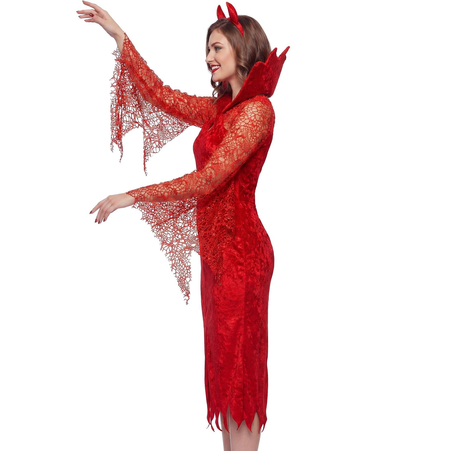"TEUFELIN" (Kleid, Hörner) – Ansicht 4
