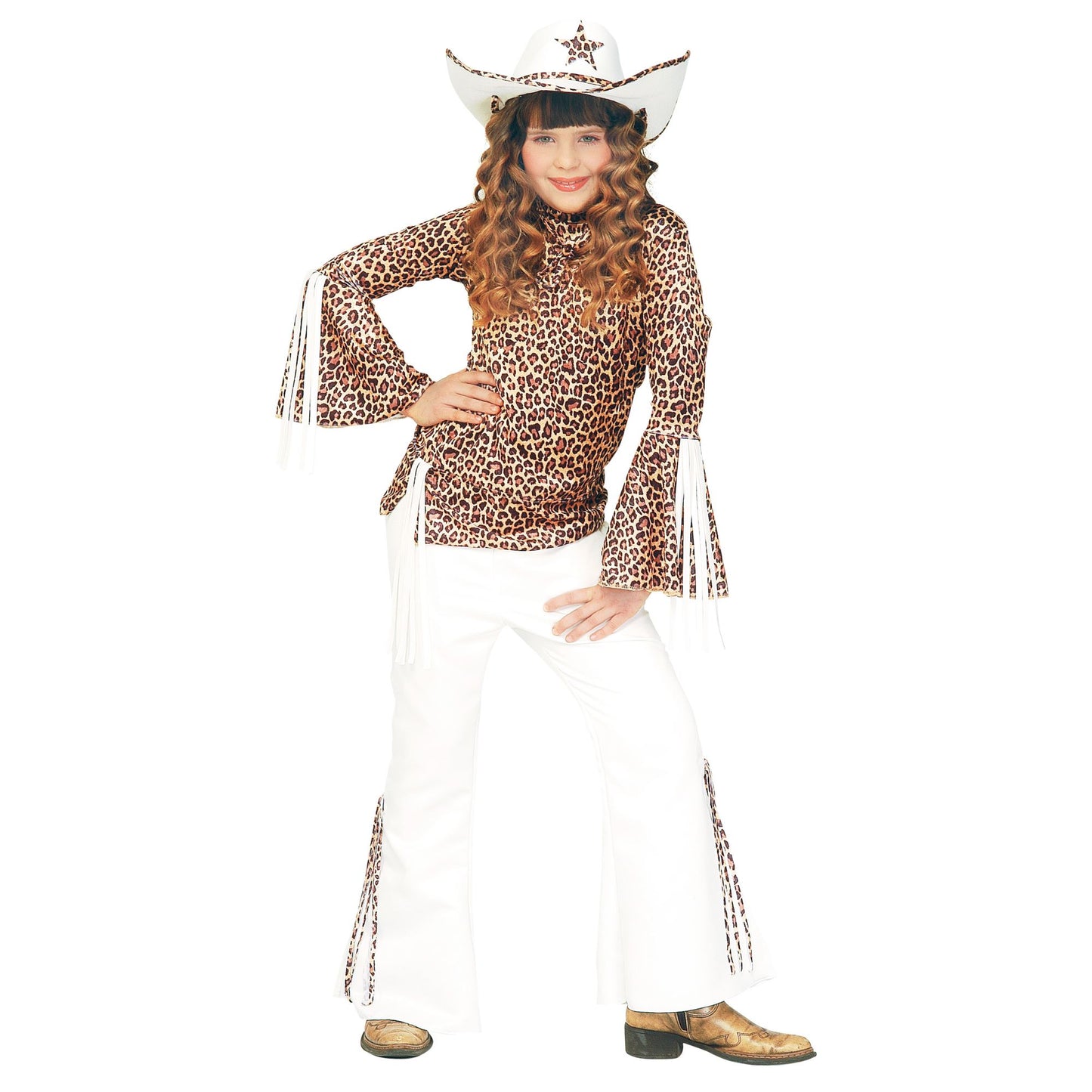"TEXAS GIRL" (Bluse, Hose, Hut) – Vorderansicht