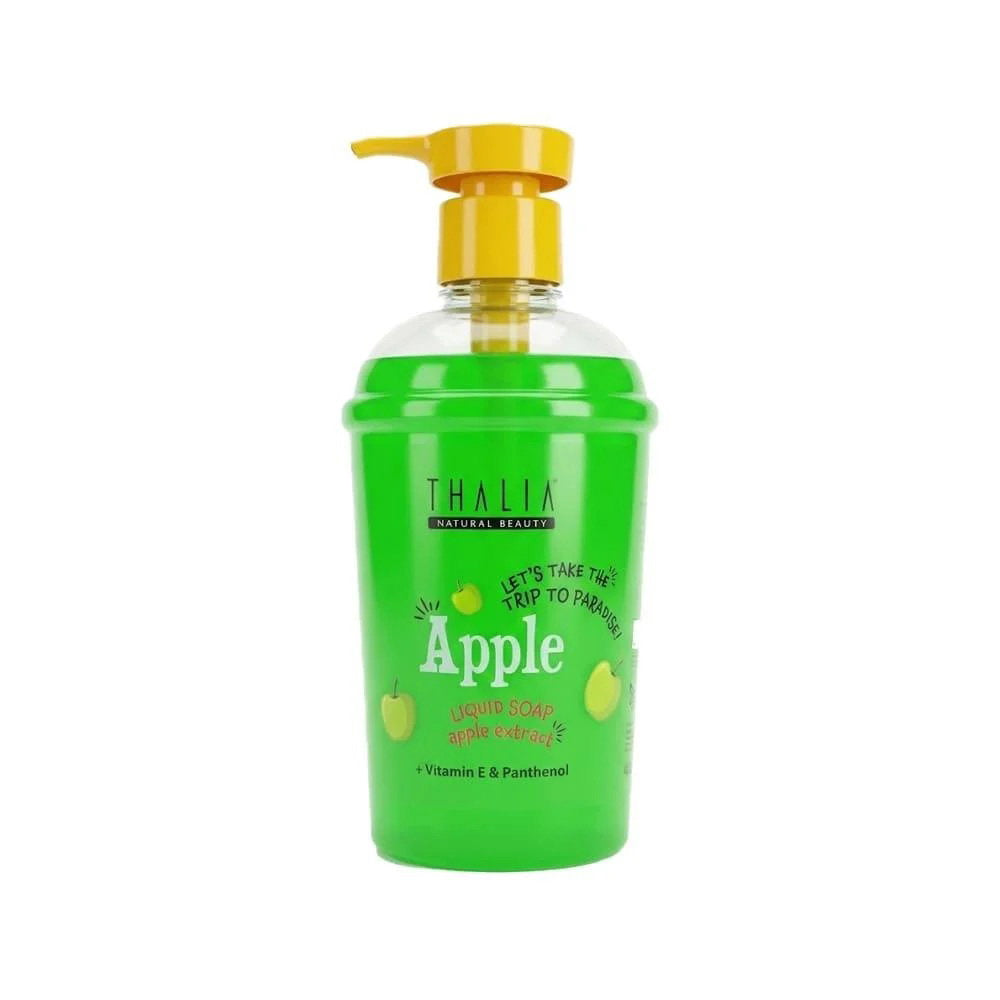 Thalia Natural Beauty, Apple, Reinigung und Hydratisierung, Flüssigseife, For Body & Hands, 400 ml