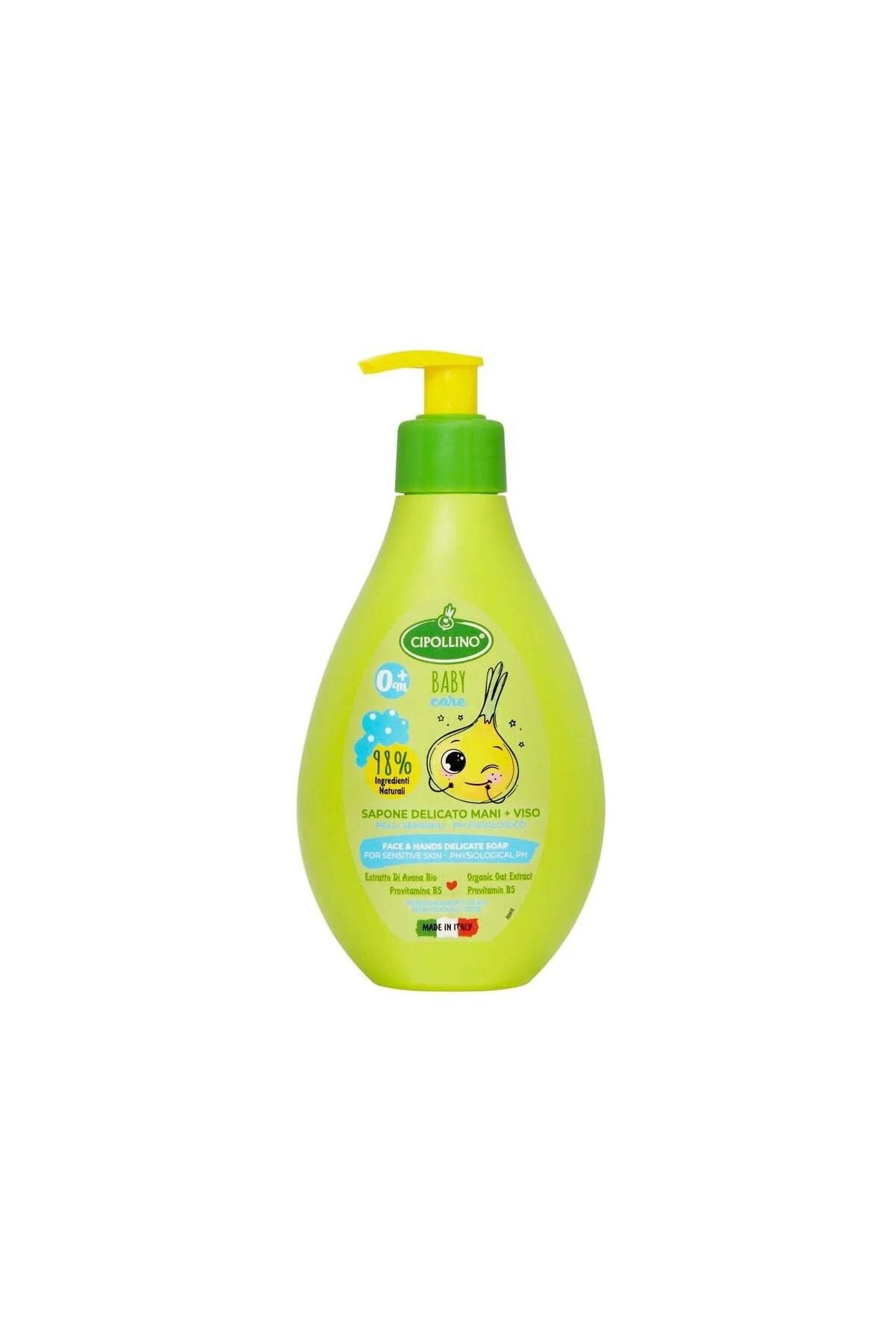 Cipollino, Baby Care, Reinigung und Hydratisierung, Flüssigseife, Für Gesicht & Hände, 250 ml