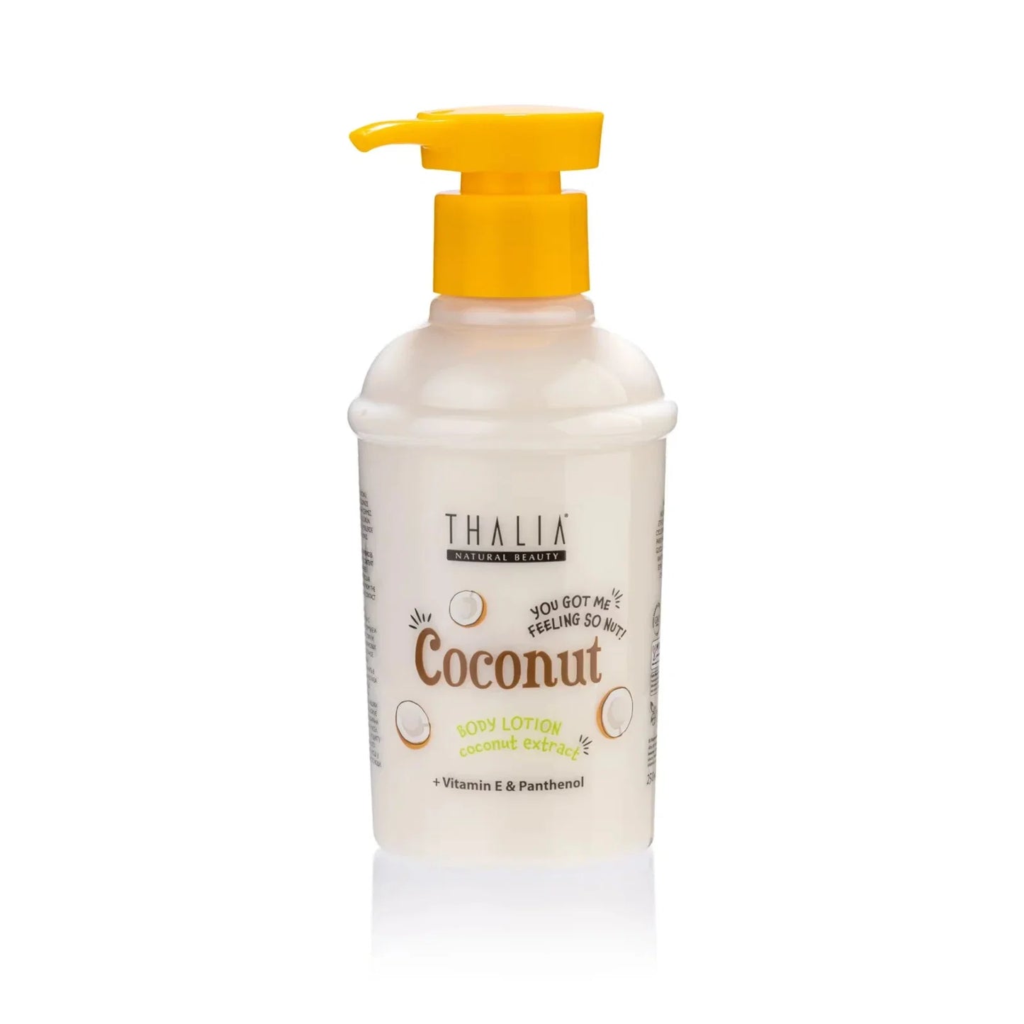 Thalia Natural Beauty, Coconut, Hydrating & Refreshing, Täglich, Körperlotion, Für Hände & Körper, 250 ml