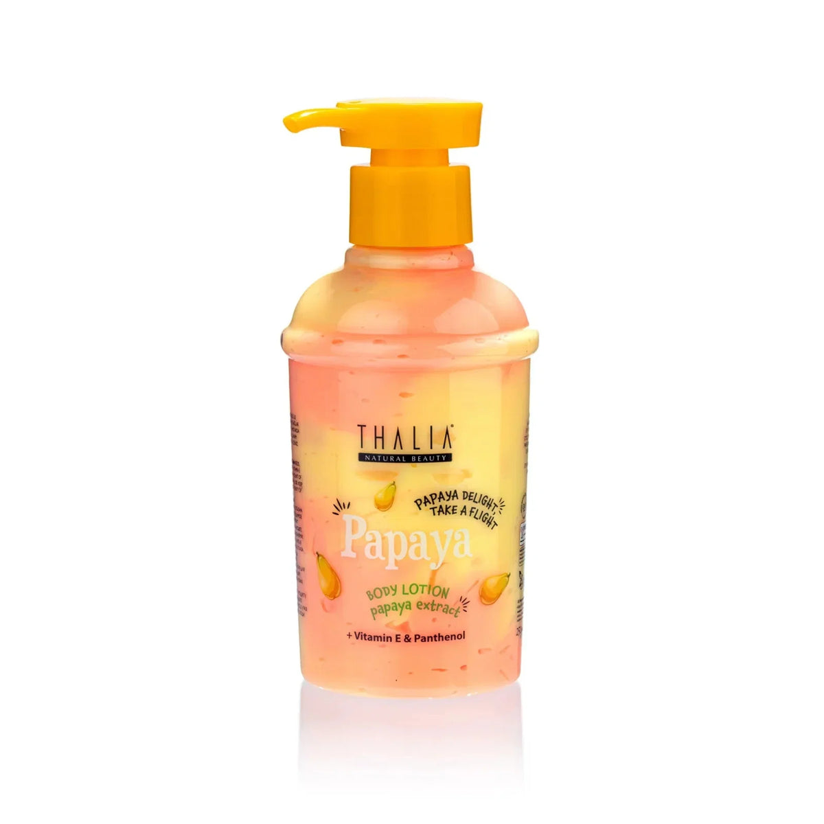 Thalia Natural Beauty, Papaya, Hydrating & Refreshing, Täglich, Körperlotion, Für Hände & Körper, 250 ml