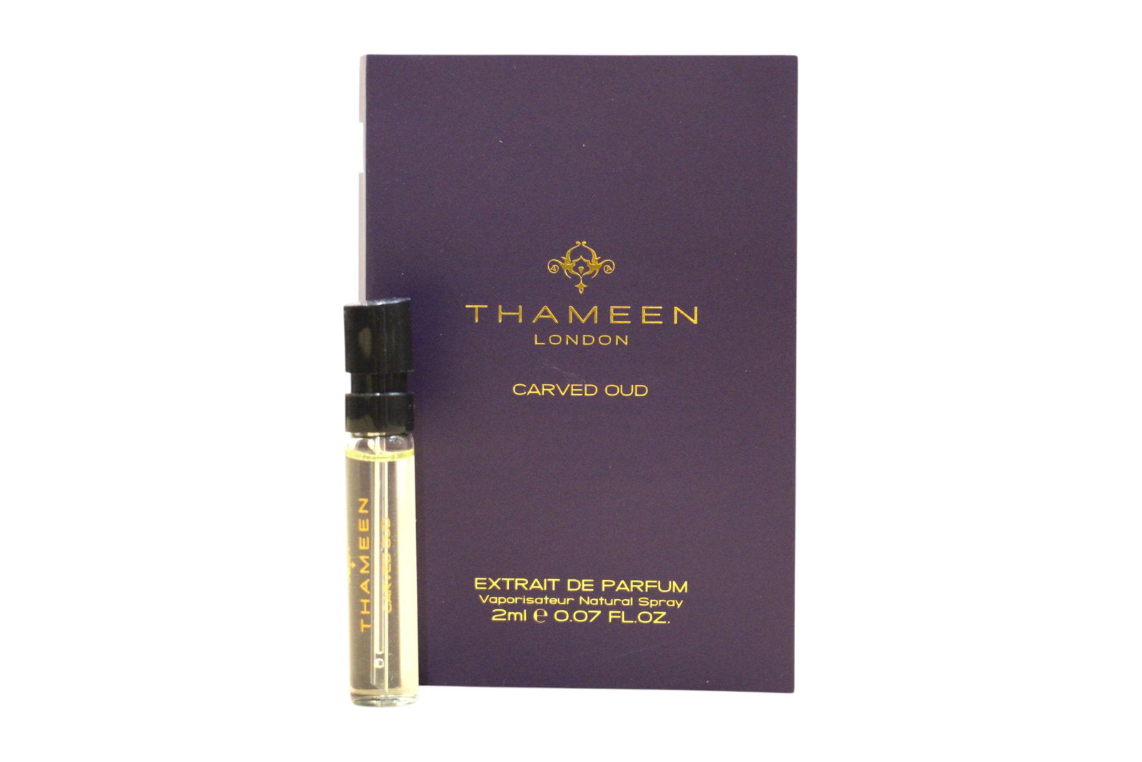 Thameen London Thameen London, Carved Oud, Parfumextrakt, Unisex, 2 ml Fläschchen Vial