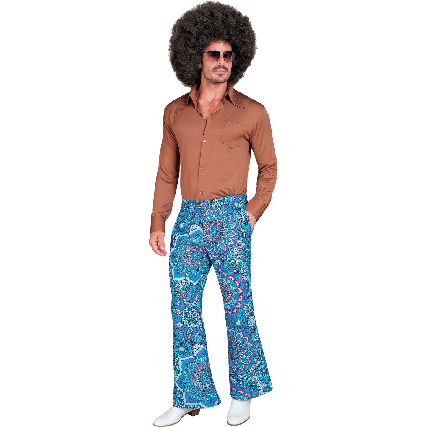 "THE 60s FASHION - blue mandala" (Hose) – Ansicht 3