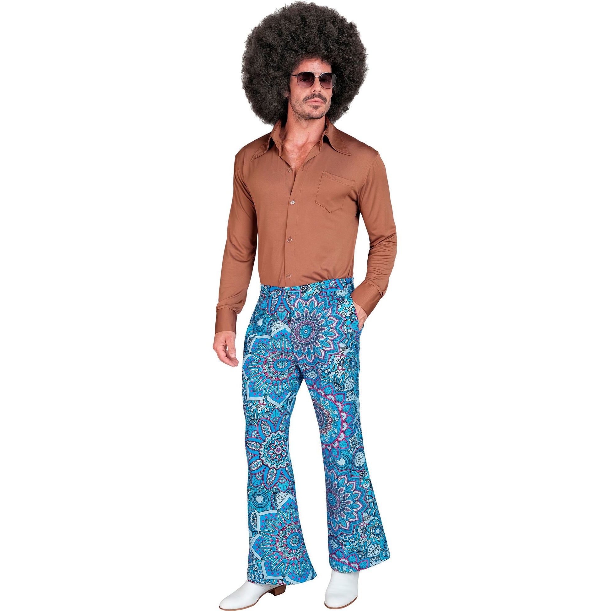 "THE 60s FASHION - blue mandala" (Hose) – Ansicht 3