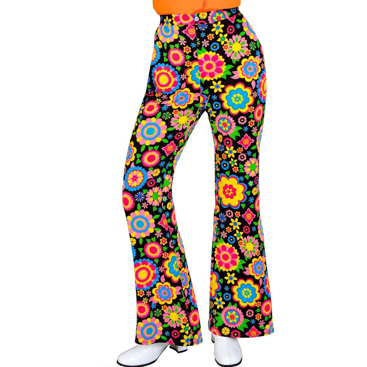 "THE 60s FASHION -colorful flowers" (Hose) – Vorderansicht