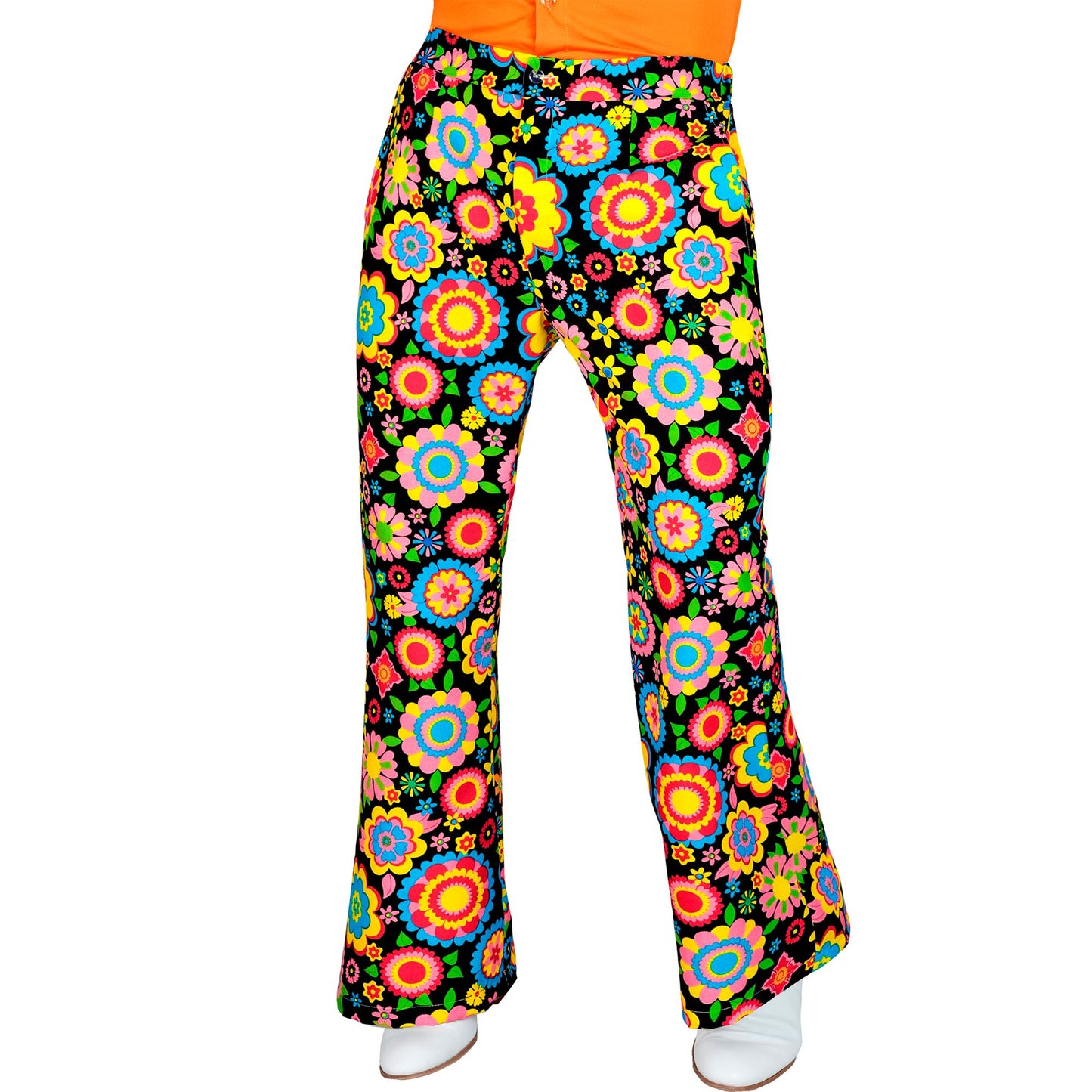 "THE 60s FASHION -colorful flowers" (Hose) – Vorderansicht