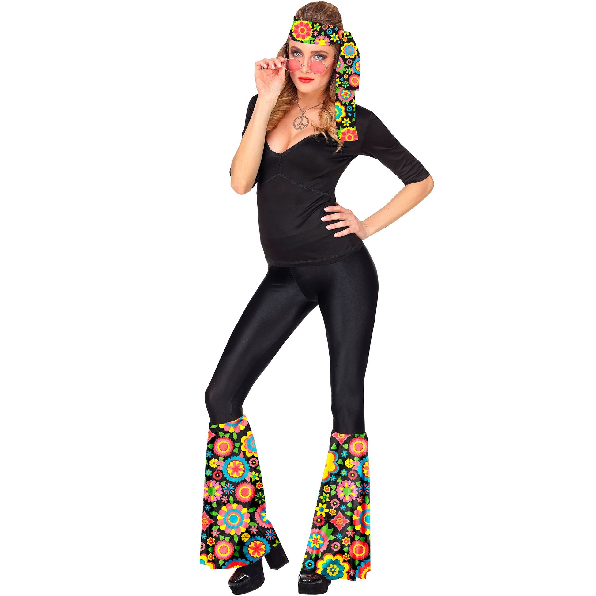 "THE 60s FASHION - colorful flowers" (Stirnband & Stulpen) – Ansicht 3