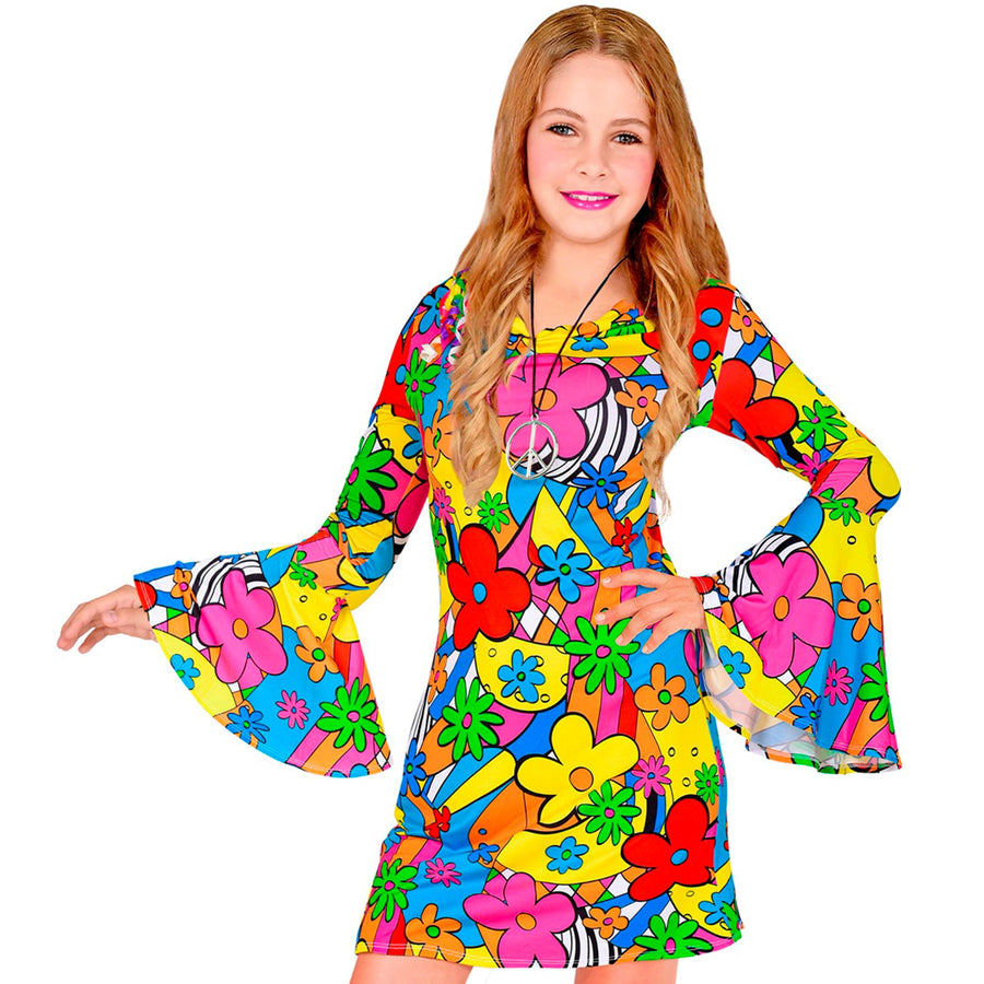 "THE 60s FASHION - flower power” (Kleid) – Vorderansicht