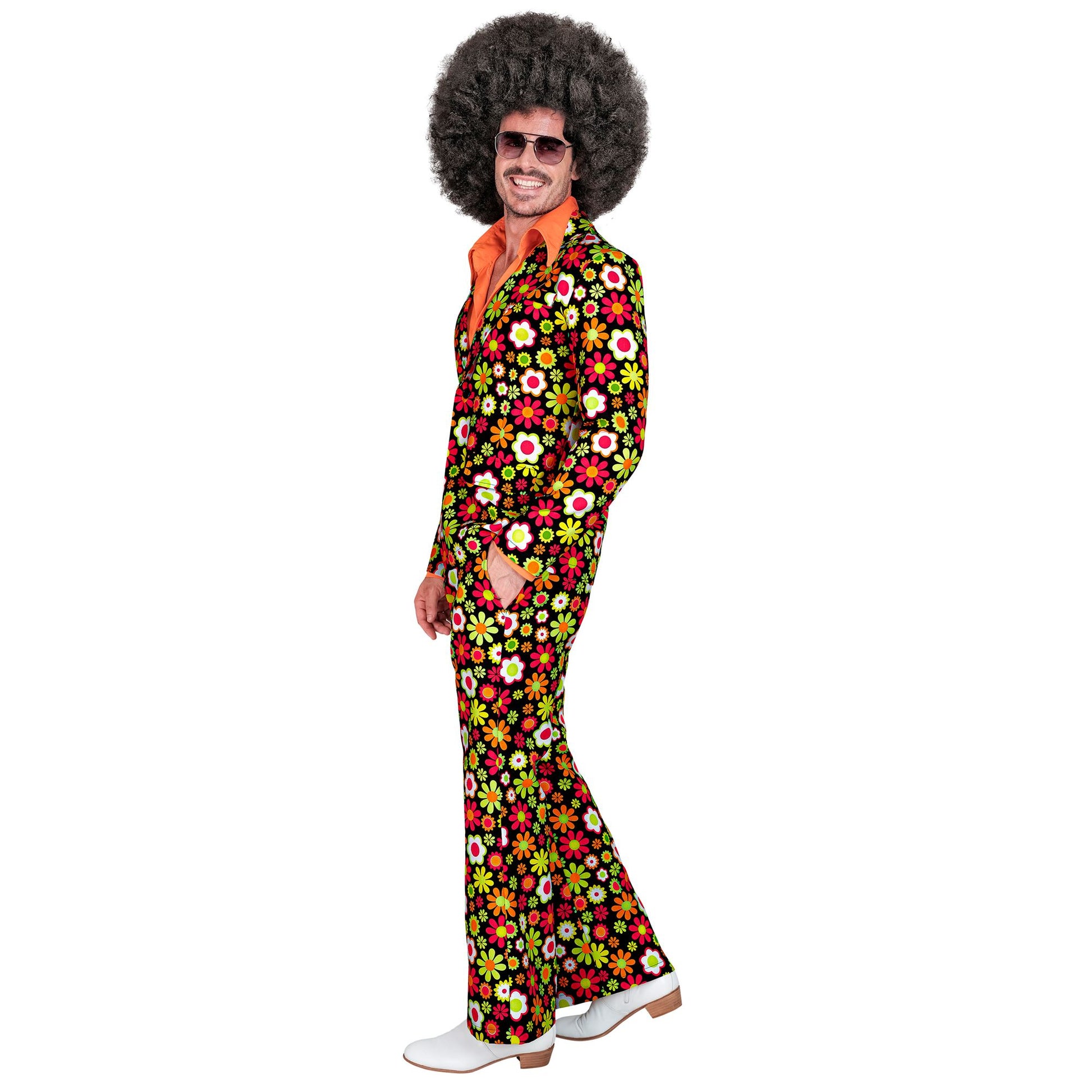 "THE 60s FASHION -flowers" (Jackett, Hose) – Detailansicht