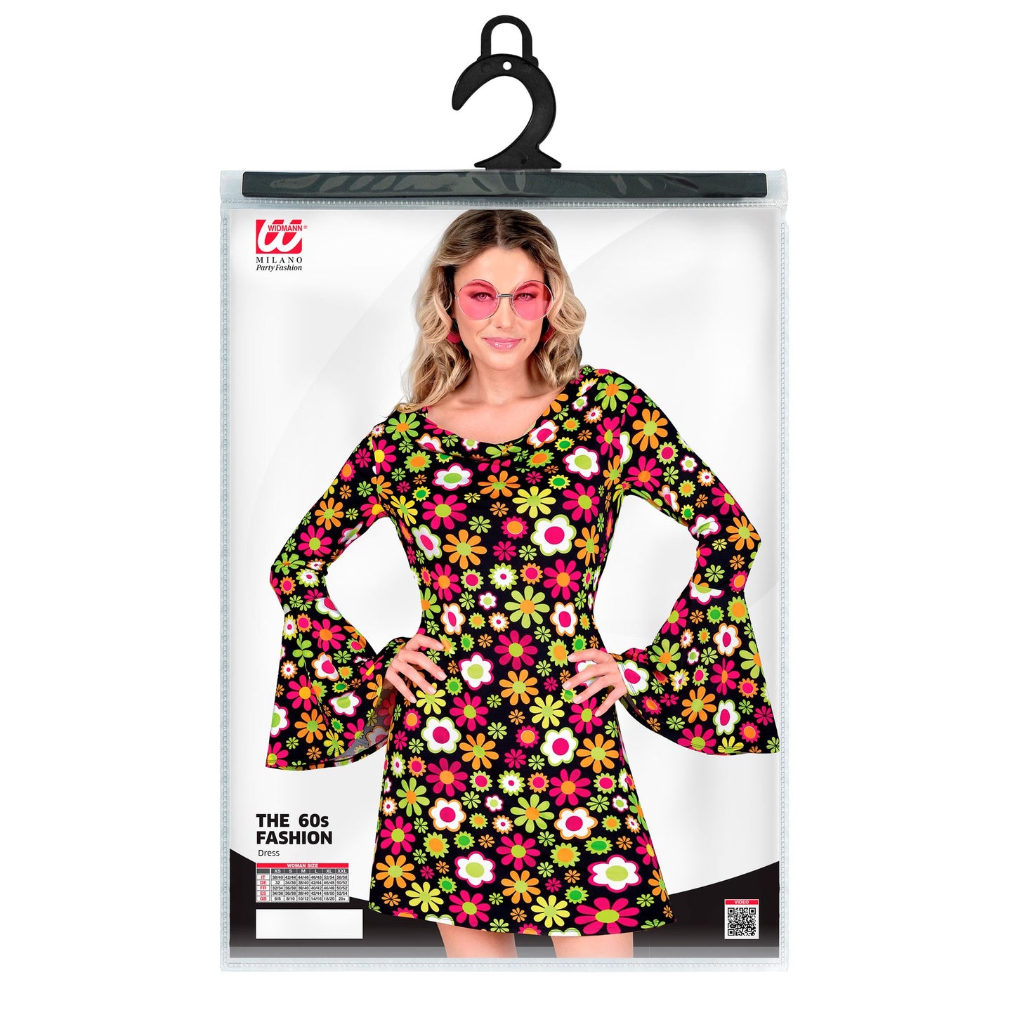 "THE 60s FASHION -flowers" (Kleid) – Ansicht 3