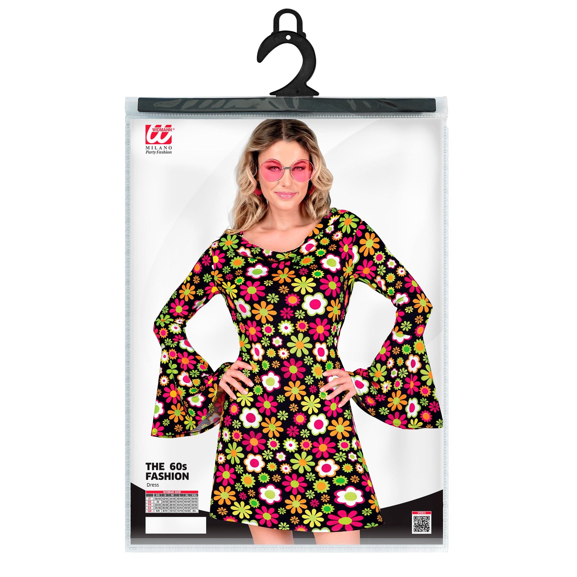 "THE 60s FASHION -flowers" (Kleid) – Ansicht 3