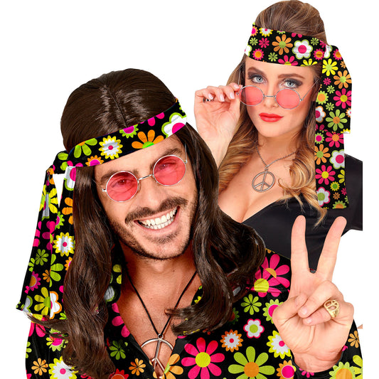"THE 60s FASHION - flowers" (Stirnband) – Vorderansicht