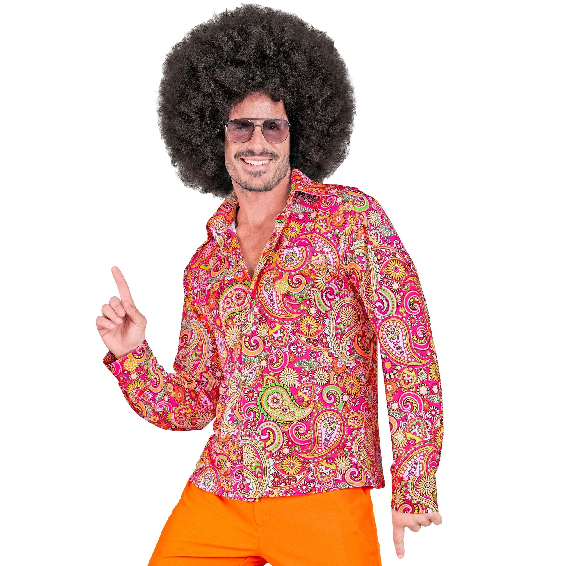 "THE 60s FASHION -paisley" (Hemd) – Vorderansicht