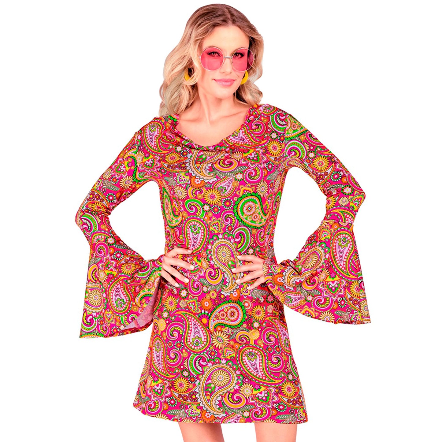 "THE 60s FASHION -paisley" (Kleid) – Vorderansicht