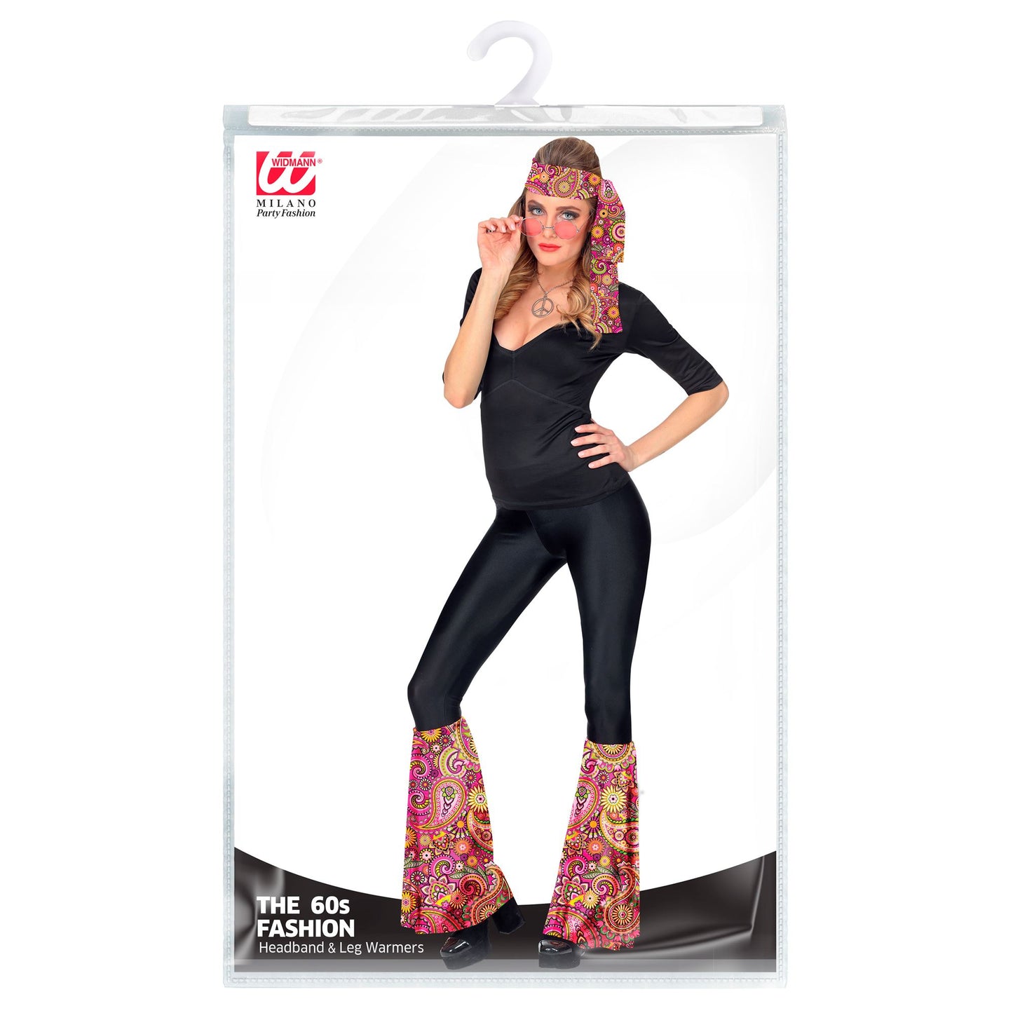 "THE 60s FASHION - paisley" (Stirnband & Stulpen) – Detailansicht