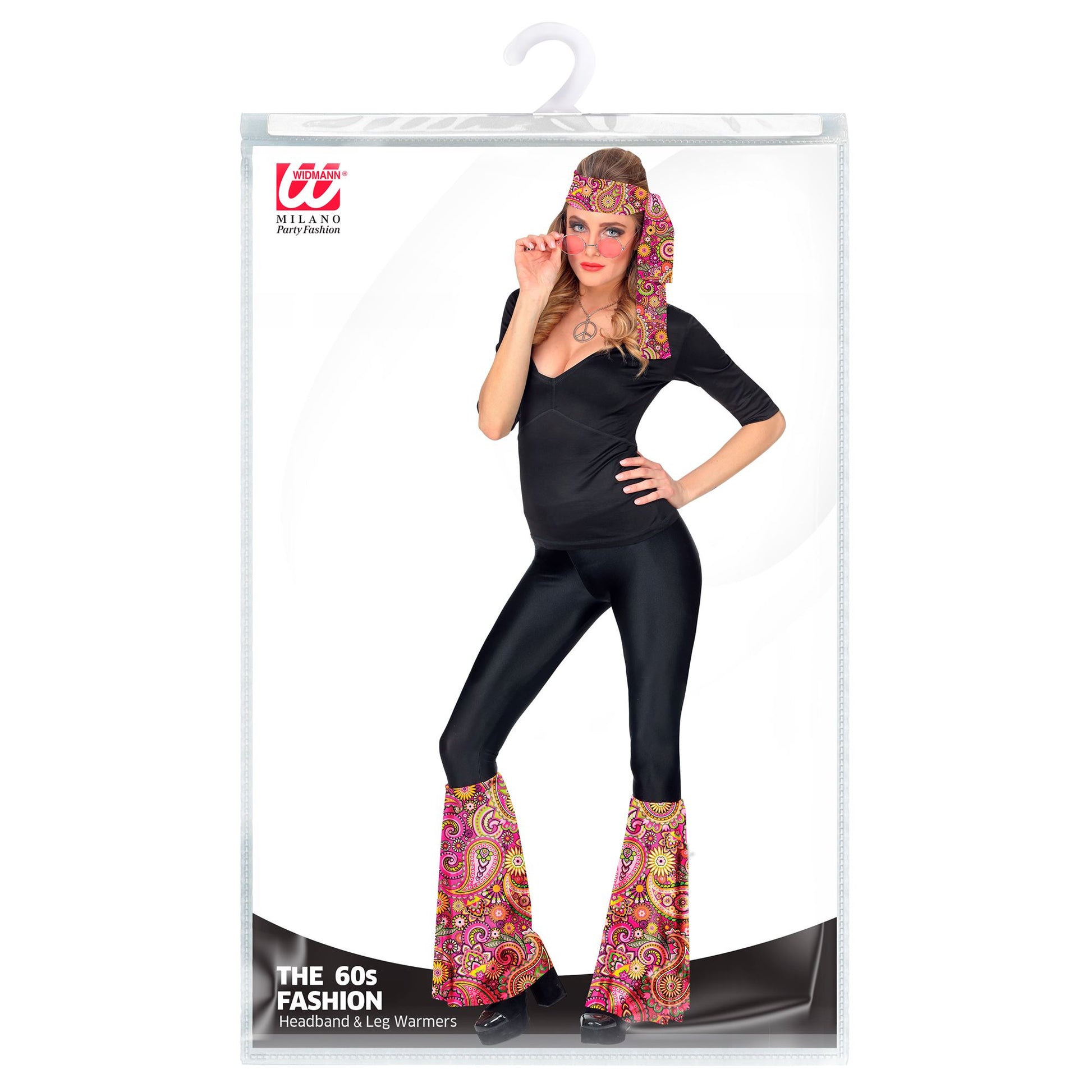 "THE 60s FASHION - paisley" (Stirnband & Stulpen) – Detailansicht