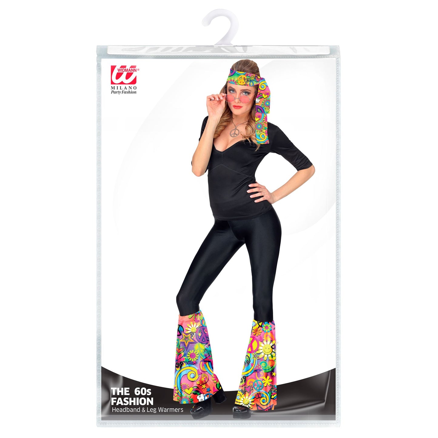 "THE 60s FASHION -peace & love" (Stirnband & Stulpen) – Detailansicht