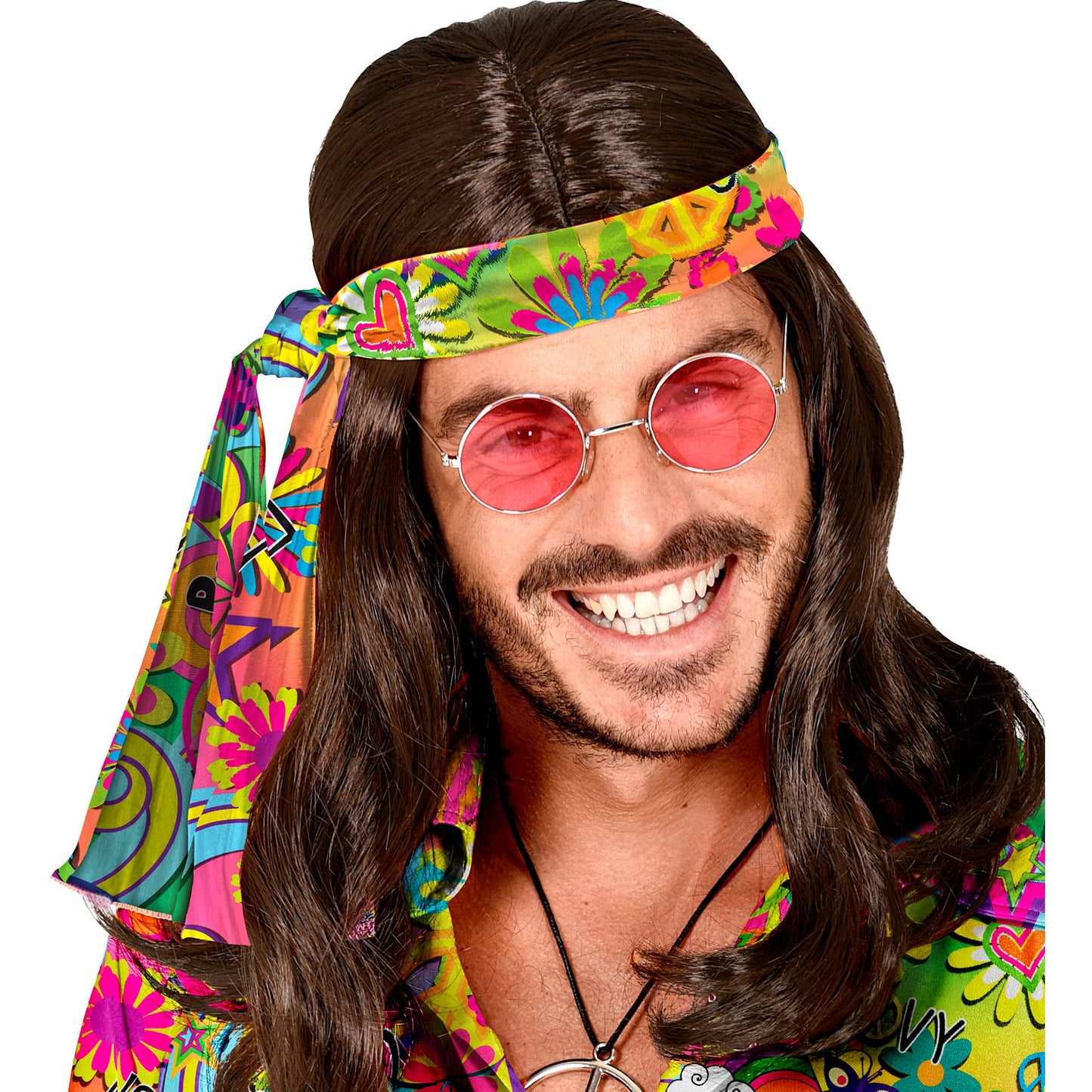 "THE 60s FASHION - peace & love" (Stirnband) – Detailansicht