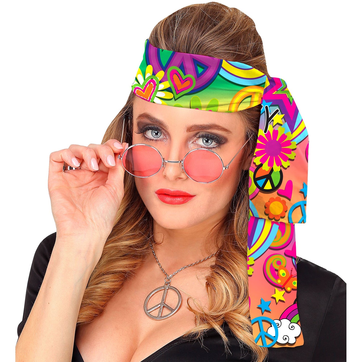 "THE 60s FASHION - peace & love" (Stirnband) – Ansicht 3