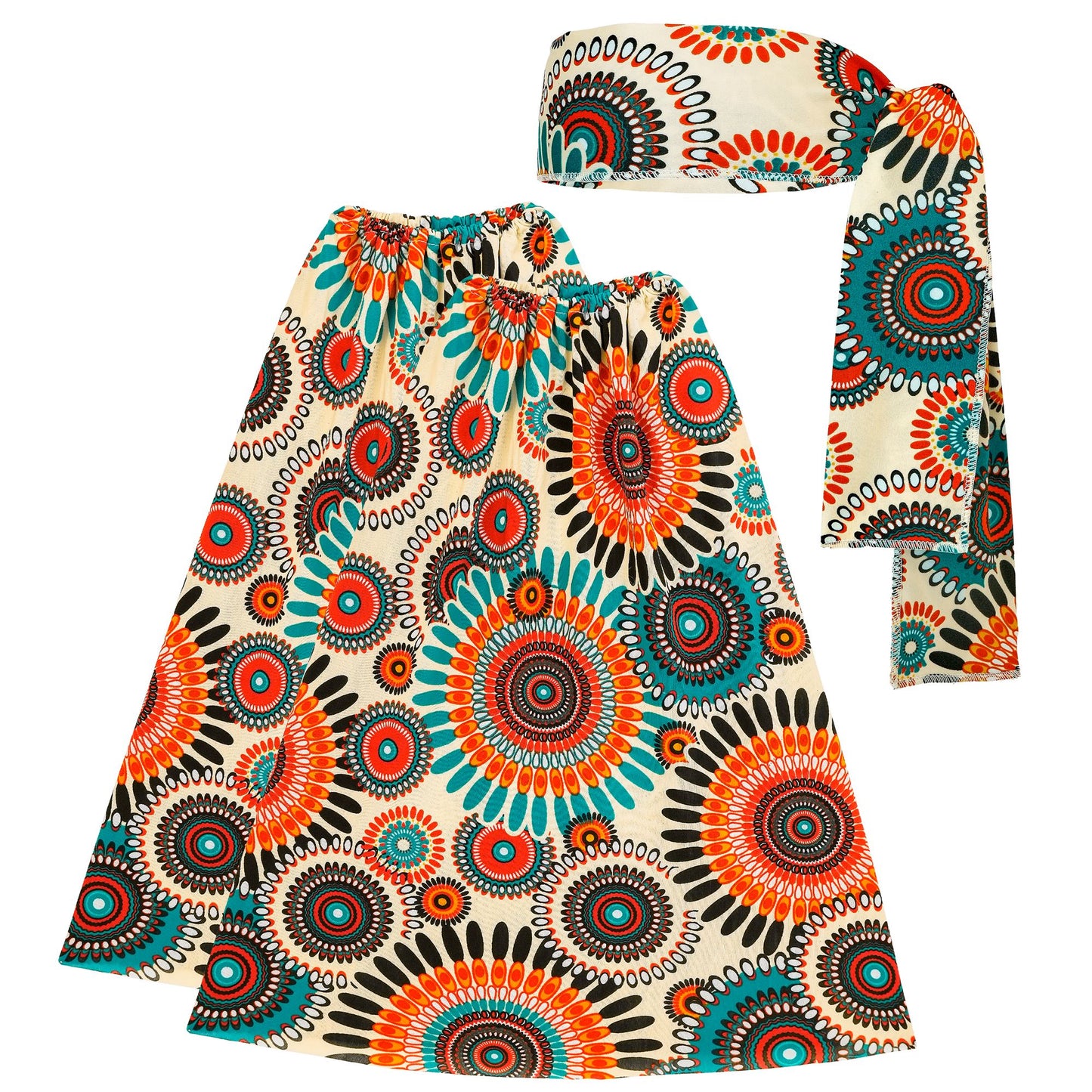 "THE 60s FASHION - vintage" (Stirnband & Stulpen) – Vorderansicht