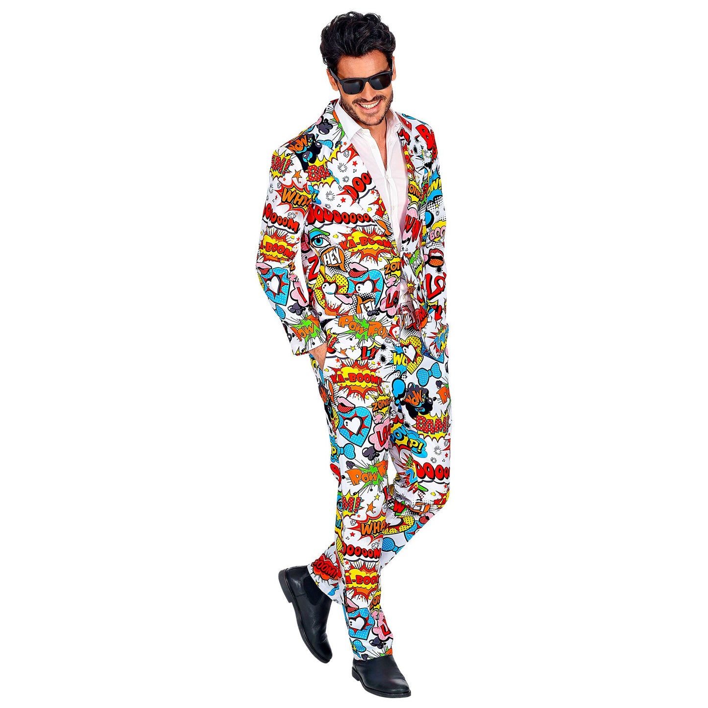 "THE 60s POP ART STYLE" (Jackett, Hose) – Detailansicht
