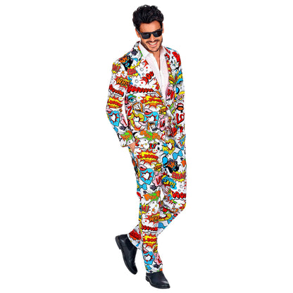 "THE 60s POP ART STYLE" (Jackett, Hose) – Detailansicht
