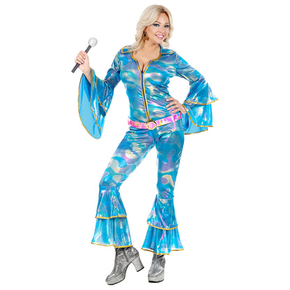 "THE 70s DISCO STIL" (Overall, Gürtel) – Detailansicht