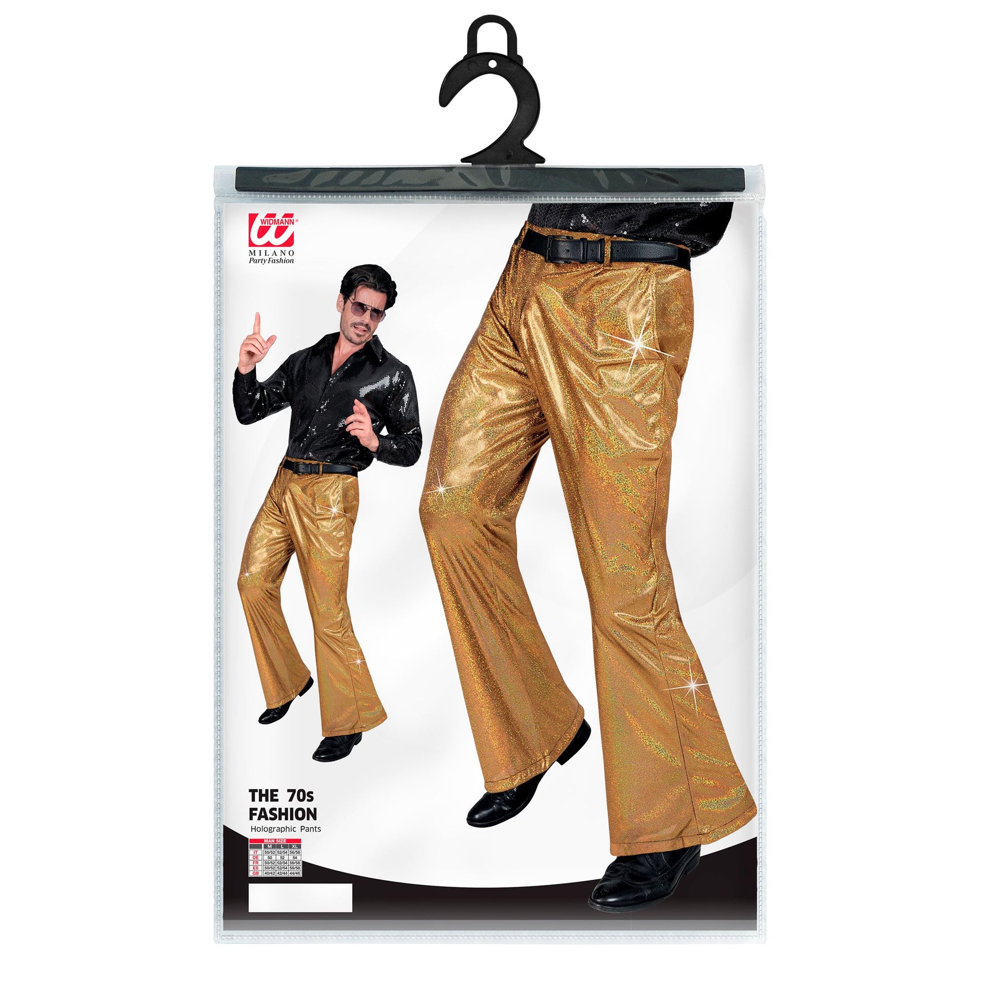 "THE 70s DISCO STYLE" (holografische Hose) – Ansicht 3