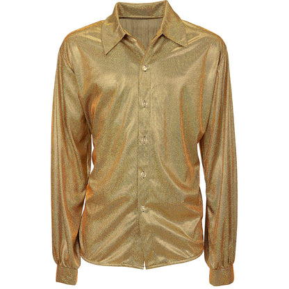 "THE 70s DISCO STYLE" (holographisches Hemd) – Detailansicht