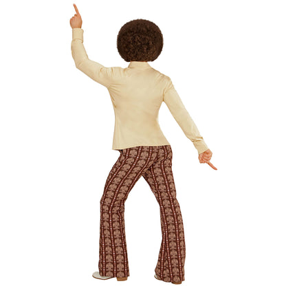"THE 70s GROOVY STYLE - beige" (Hemd) – Ansicht 6