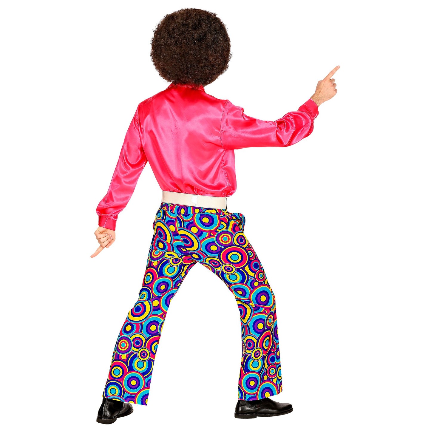 "THE 70s GROOVY STYLE - blue bubbles" (Hose) – Ansicht 4