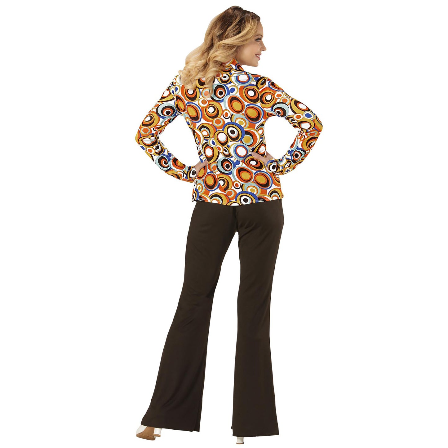 "THE 70s GROOVY STYLE - bubbles" (Bluse) – Ansicht 3