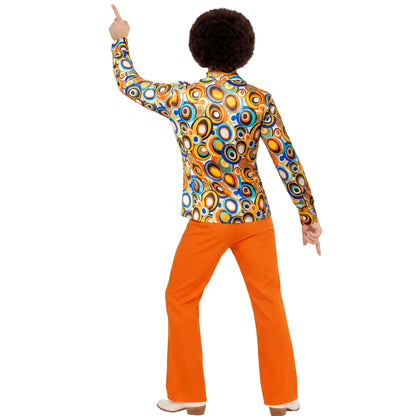 "THE 70s GROOVY STYLE - bubbles" (Hemd) – Ansicht 4