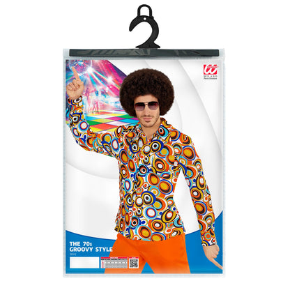 "THE 70s GROOVY STYLE - bubbles" (Hemd) – Ansicht 5
