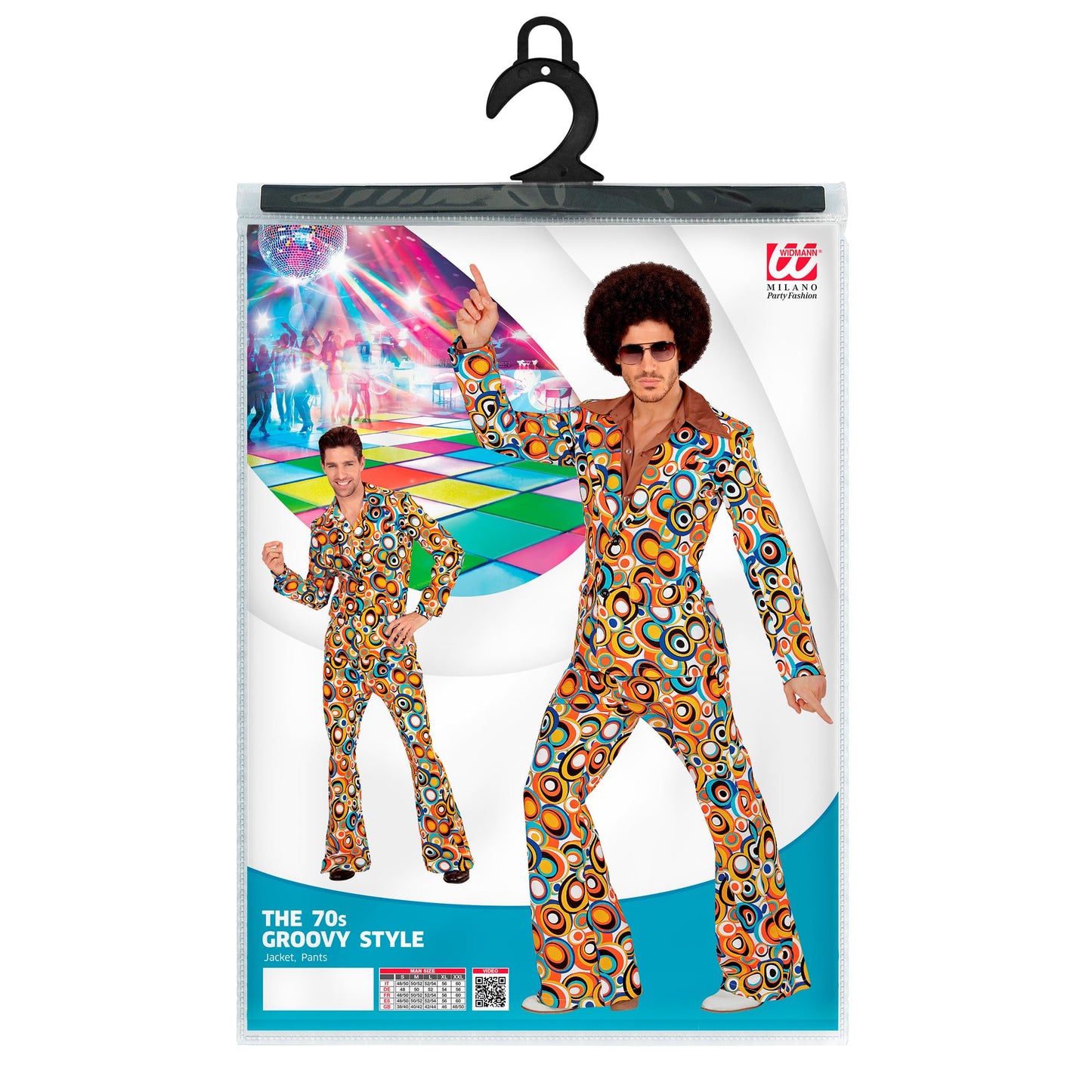"THE 70s GROOVY STYLE - bubbles" (Jackett, Hose) – Ansicht 5