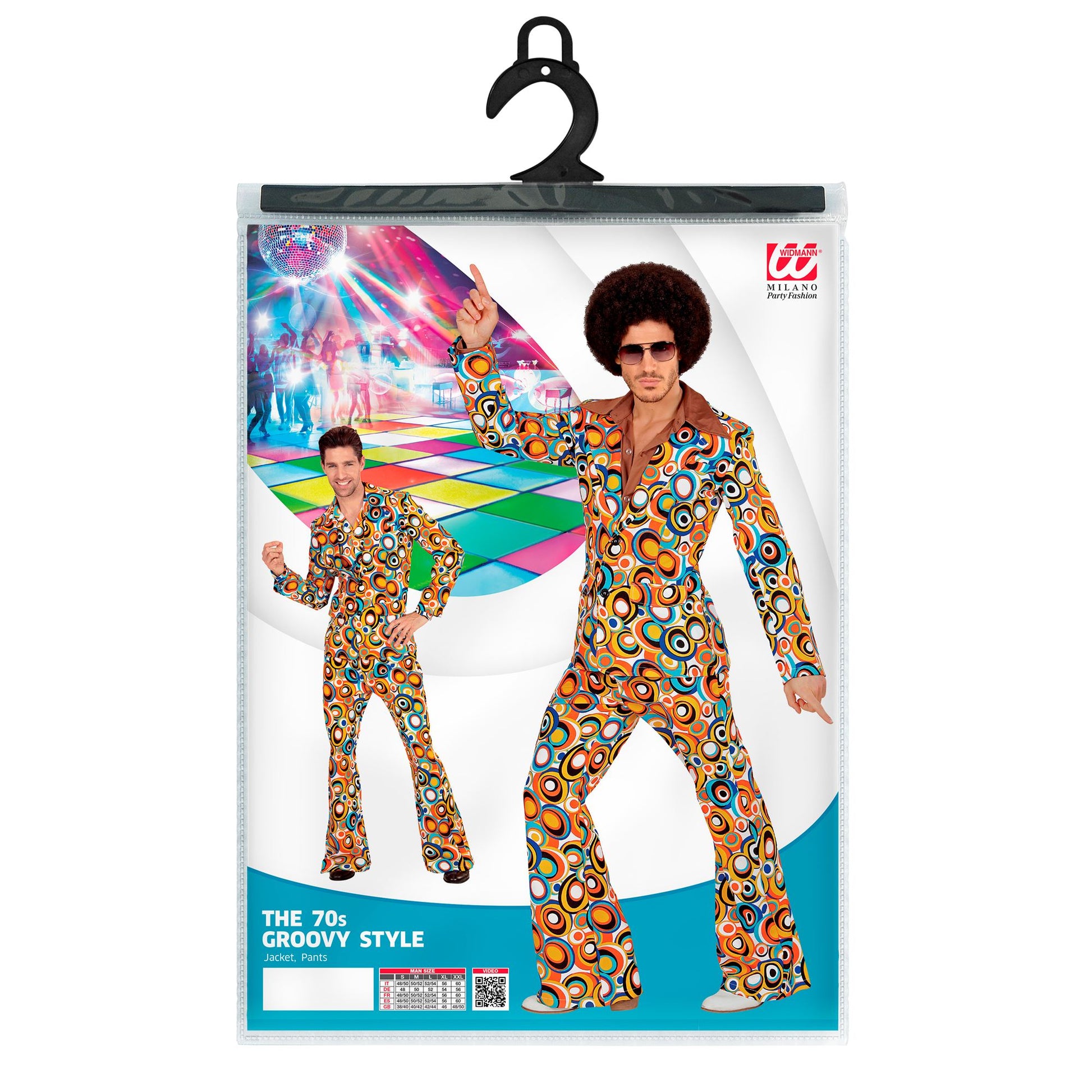 "THE 70s GROOVY STYLE - bubbles" (Jackett, Hose) – Ansicht 5
