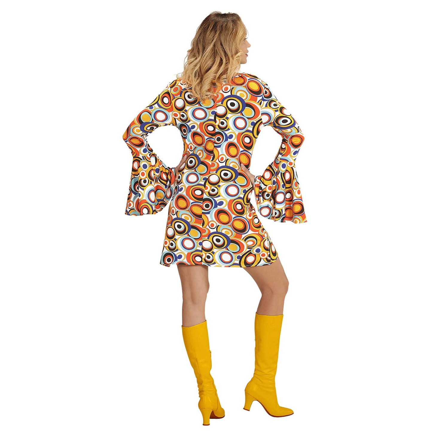 "THE 70s GROOVY STYLE - bubbles" (Kleid) – Ansicht 4