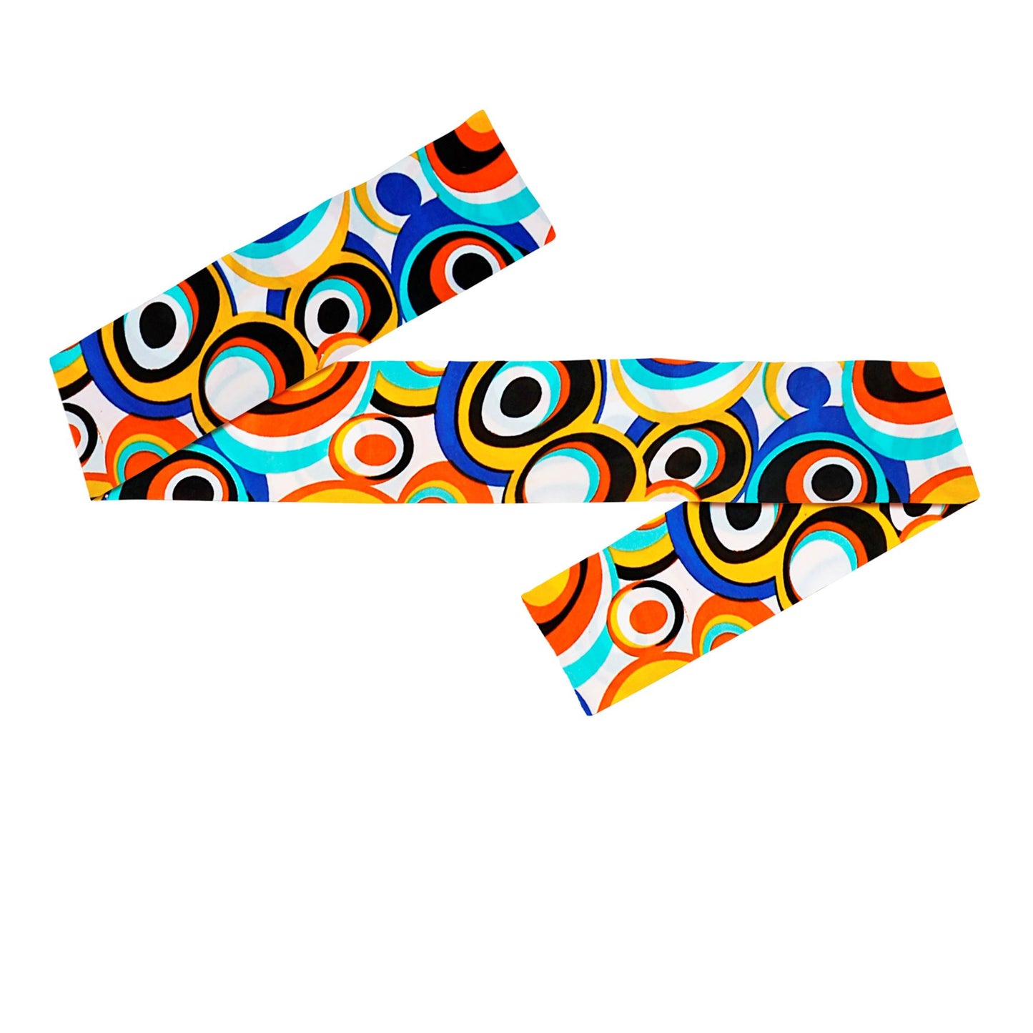 "THE 70s GROOVY STYLE - bubbles" (Stirnband) – Ansicht 3