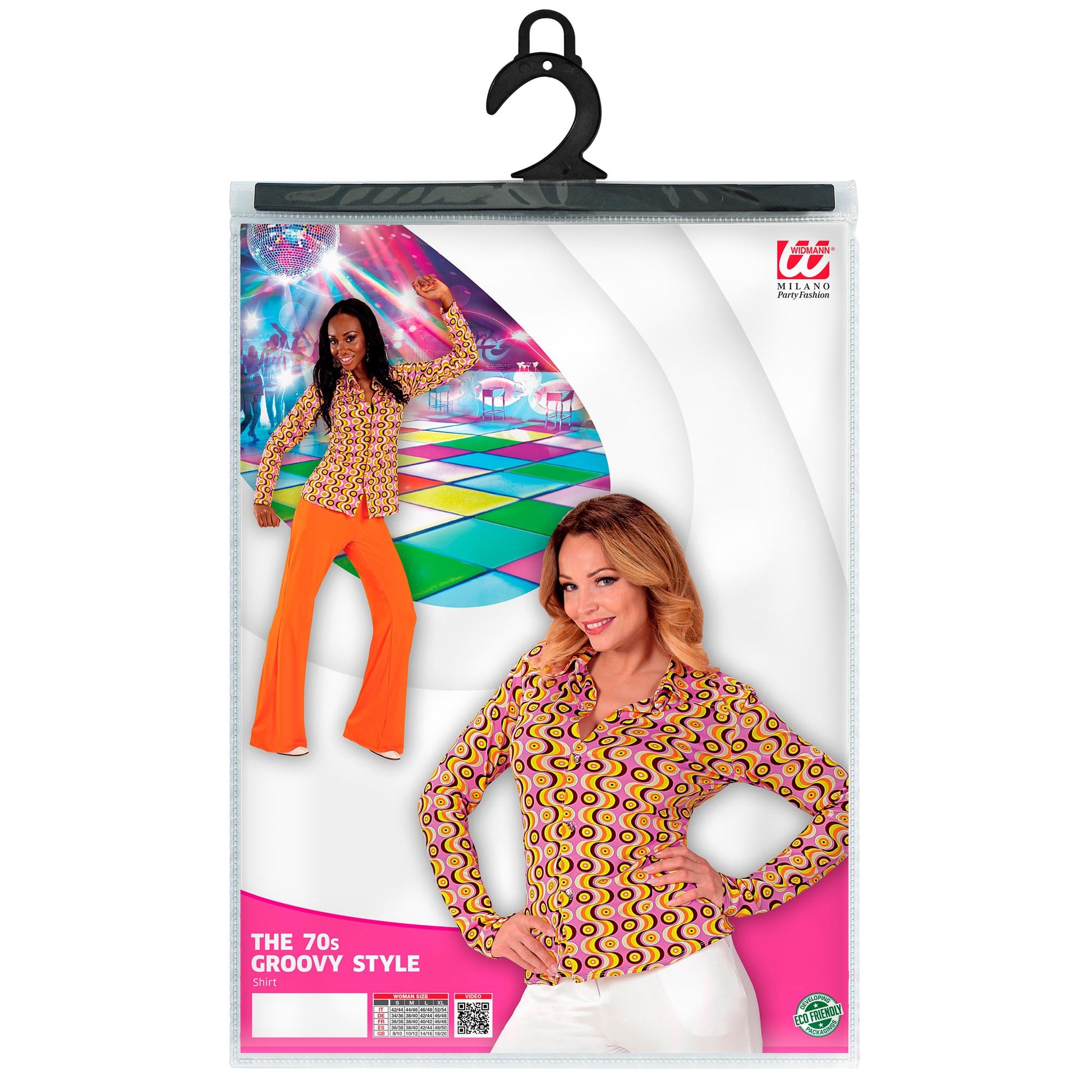 "THE 70s GROOVY STYLE -discs" (Bluse) – Ansicht 5