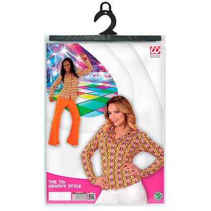 "THE 70s GROOVY STYLE -discs" (Bluse) – Ansicht 5