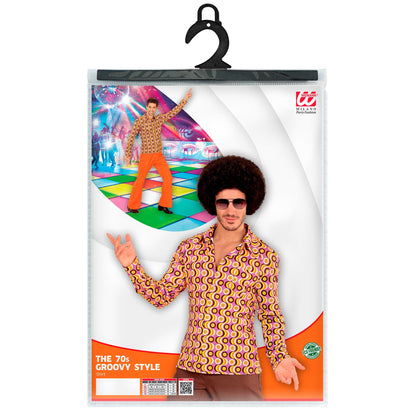 "THE 70s GROOVY STYLE - discs" (Hemd) – Ansicht 5